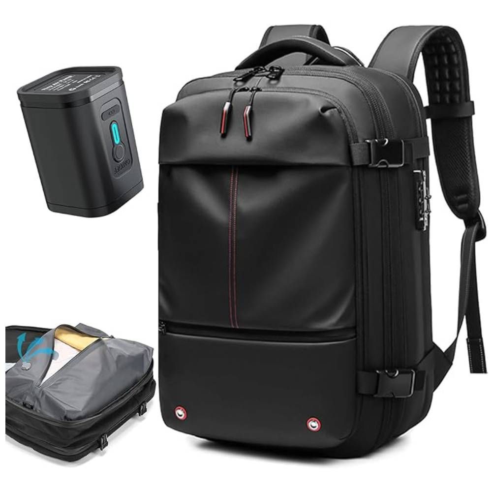 Así es la mochila viral de Amazon que envasa tu ropa al vacío