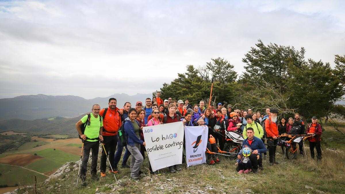 En la cima
