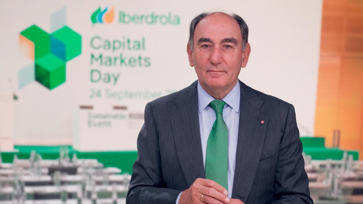 El presidente de Iberdrola, Ignacio Galán.