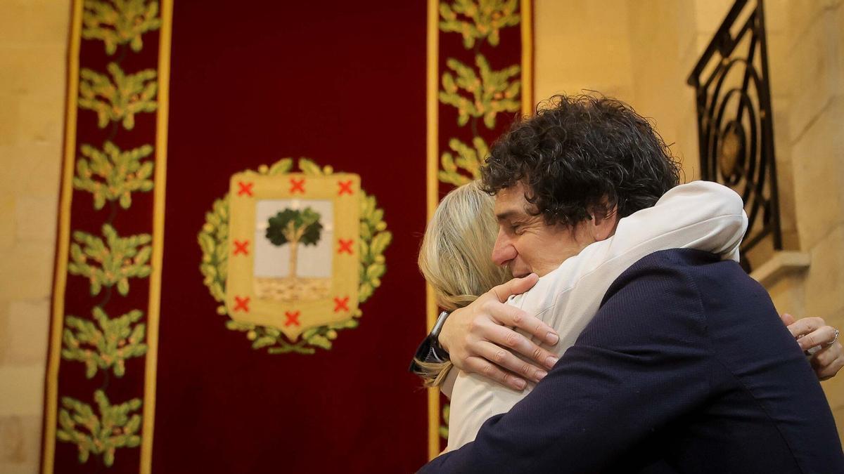 Unai Rementeria se despide de las Juntas Generales de Bizkaia
