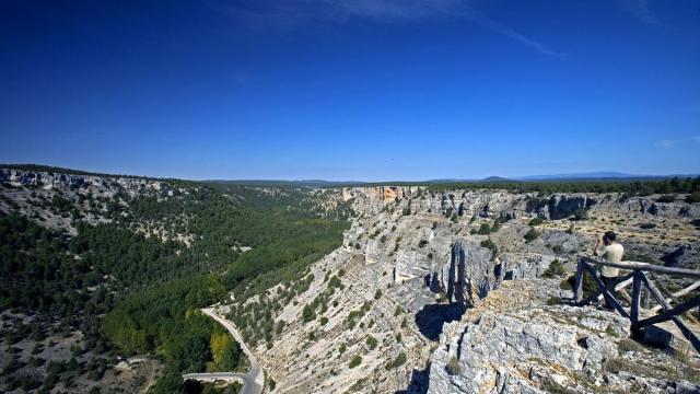 El cañón del rio Lobos.