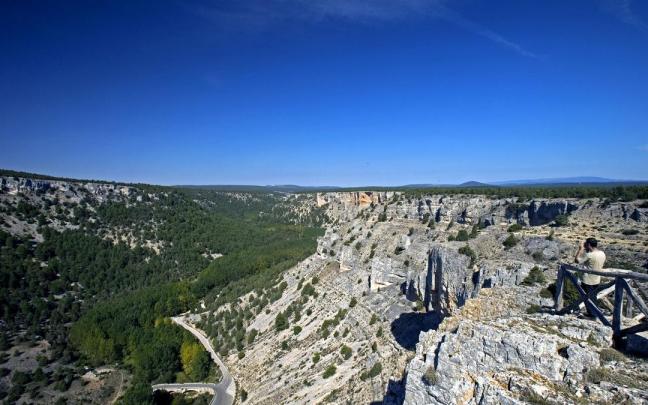 El cañón del rio Lobos.