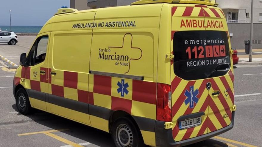 Ambulancia del Servicio Murciano de Salud.