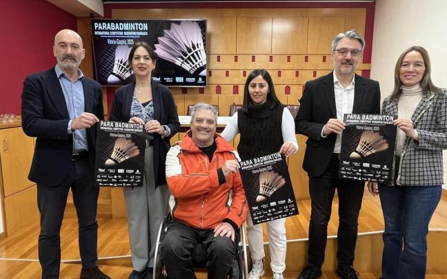 Gasteizko IV. Nazioarteko Parabadminton Txapelketak 30 herrialdetako ia 300 kirolari bilduko ditu.