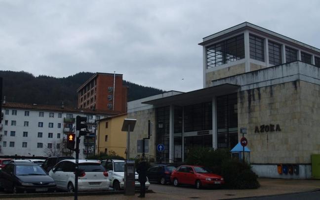 El parking de Santa Marina, donde iba a celebrarse el reto a golpe de pedal.