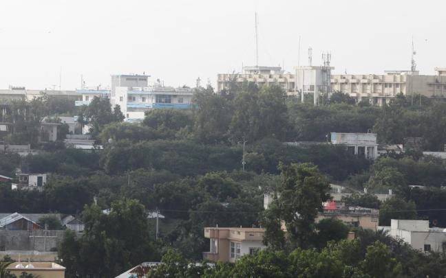 Vista general del palacio presidencial de Mogadiscio