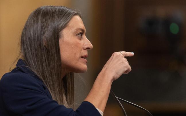 La portavoz de Junts en el Congreso, Miriam Nogueras.