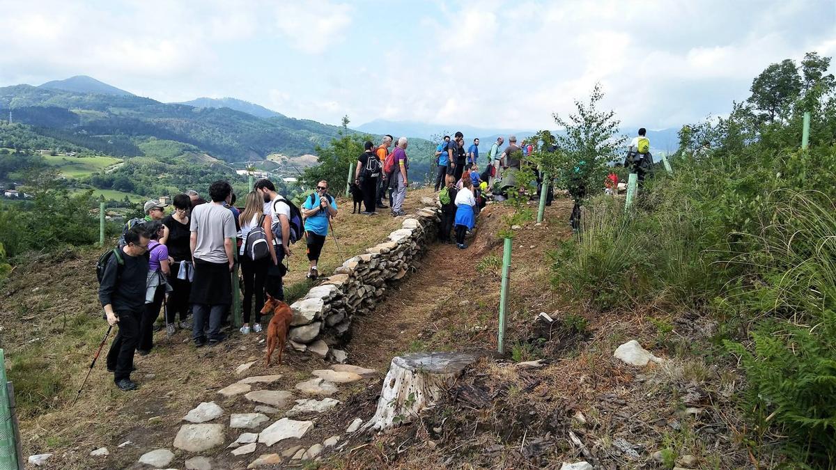 este domingo será la visita guiada al Cinturón de Hierro de Galdakao