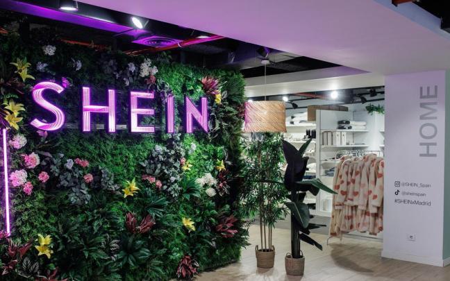 Inauguración de una tienda efímera de Shein en Madrid.