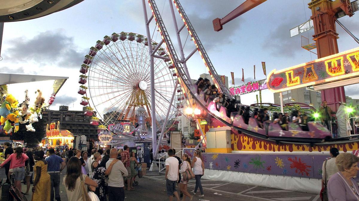 El recinto ferial del Sardinero, en Santander.