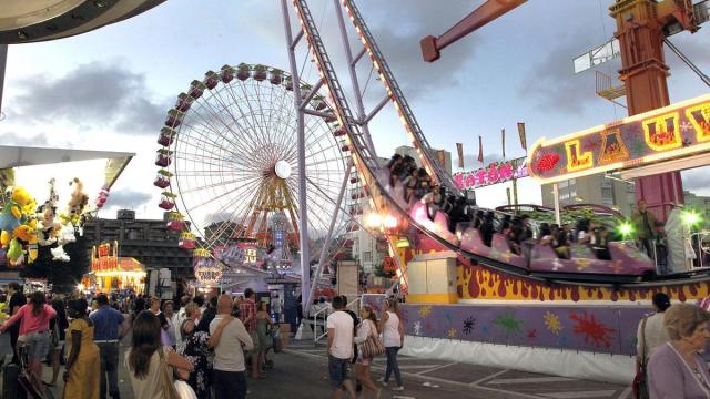 El recinto ferial del Sardinero, en Santander.