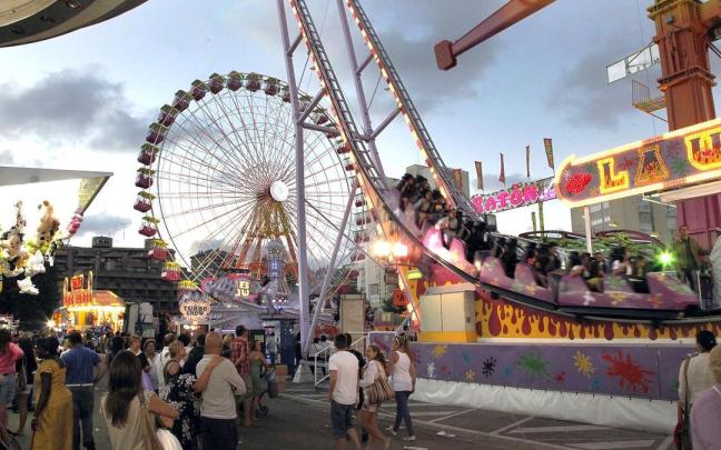 El recinto ferial del Sardinero, en Santander.