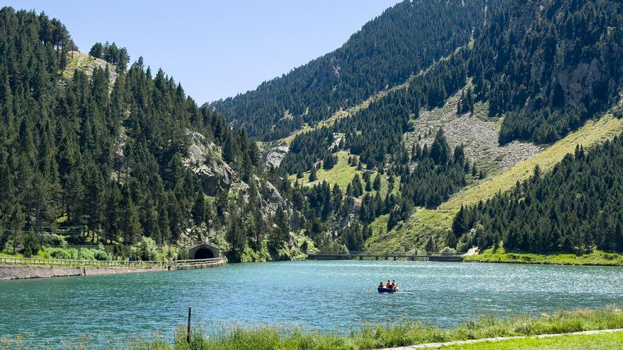 El pantano de Núria.