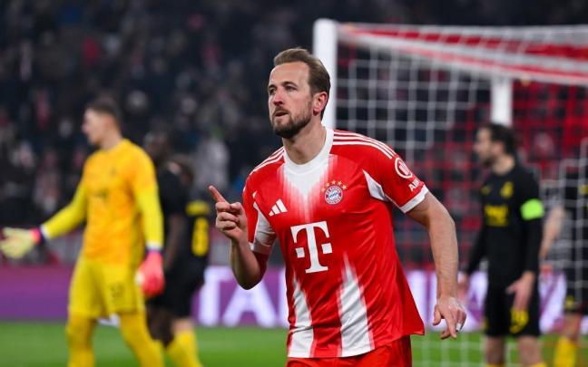 Harry Kane, delantero del Bayern Múnich, encabeza la clasificación que concede el trofeo Bota de Oro.