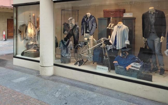 Imagen del escaparate de un comercio. / EP Imagen del escaparate de un comercio.