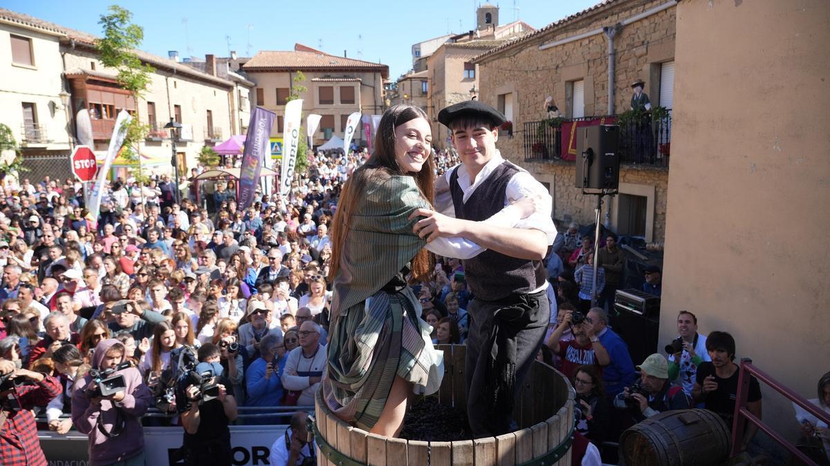 Fiesta vendimia rioja alavesa en Moreda en 2024