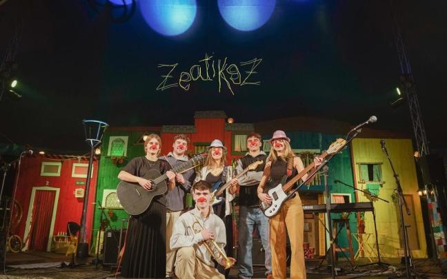 Zeatikez hacen pop-rock para todos los públicos en euskera.