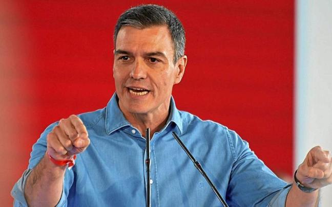 Pedro Sánchez, ayer durante un mitin celebrado en Ciudad Real. | FOTO: E. PRESS