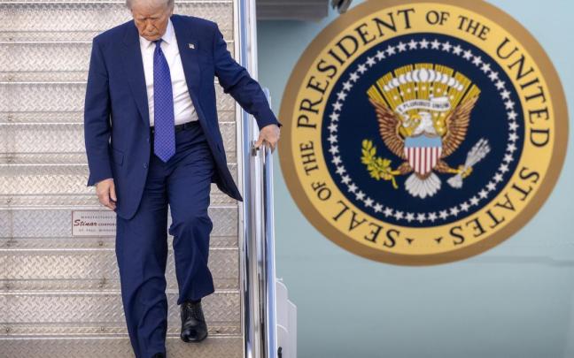 El presidente de Estado Unidos, Donald Trump.