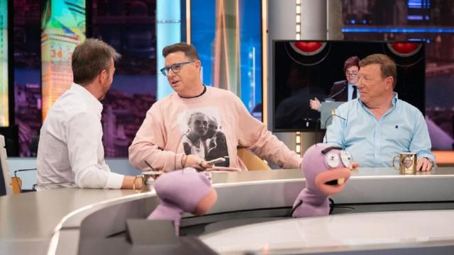 Los Morancos, con Pablo Motos en 'El Hormiguero'.