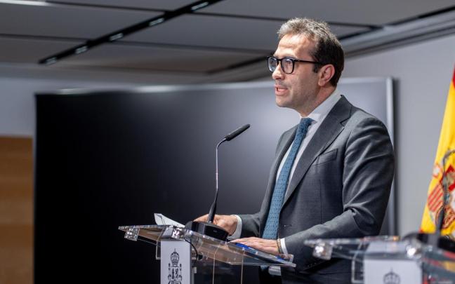 Carlos Cuerpo, en una comparecencia reciente.