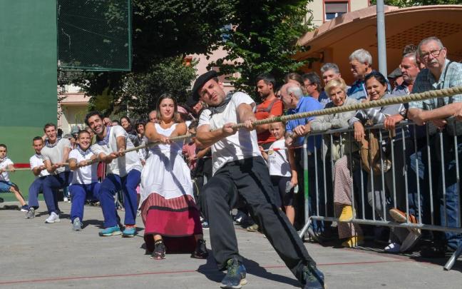 Sokatira erakustaldia Euskal Jaietan