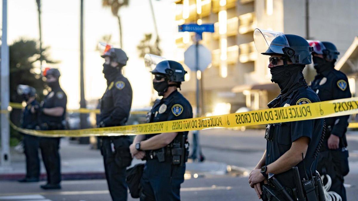 Agentes de policía de San Diego, California