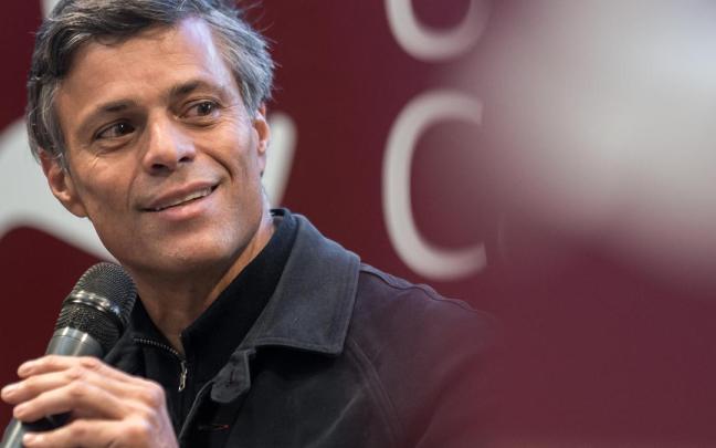 El líder opositor venezolano Leopoldo López.