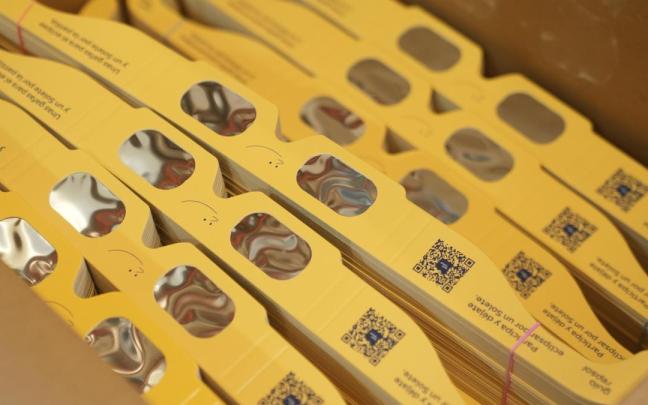 Gafas homologadas para eclipses