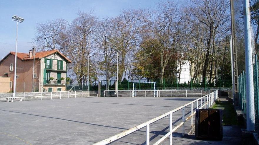 Cancha deportiva del Jolastoki de Aiete.