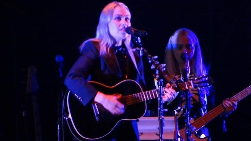 Phoebe Bridgers, en un concierto.