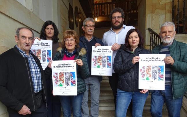 Presentación de la segunda edición del Concurso de Pintura al Aire Libre de Ordizia.