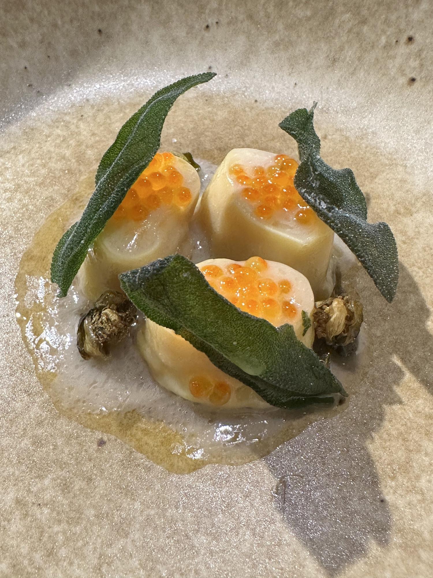 Trucha a la Navarra.