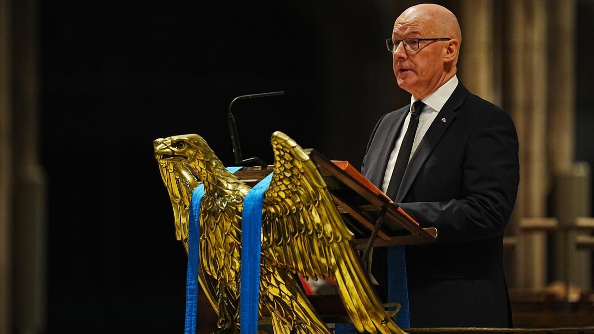 John Swinney, Primer ministro de Escocia.