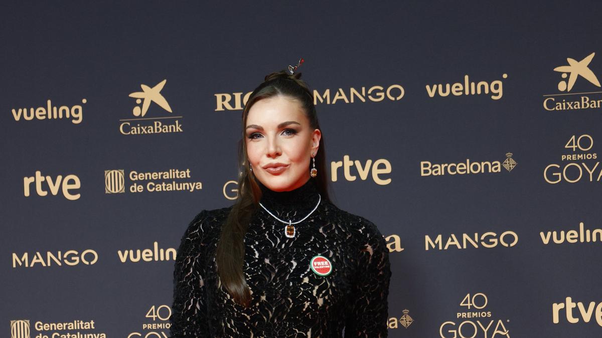 La presentador Inés Hernand