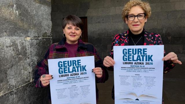 2026ko Geure Gelatik liburu azokaren aurkezpen ekitaldia