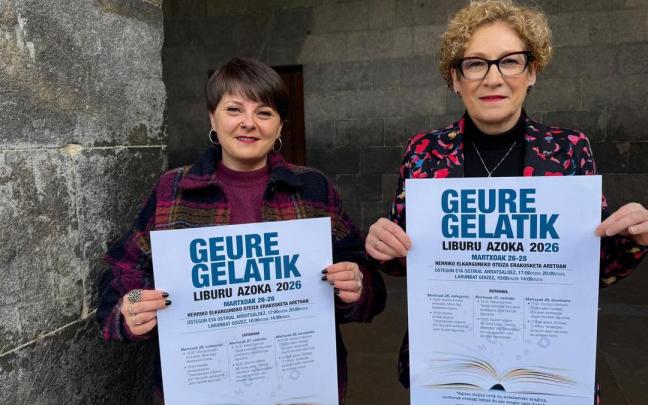 2026ko Geure Gelatik liburu azokaren aurkezpen ekitaldia