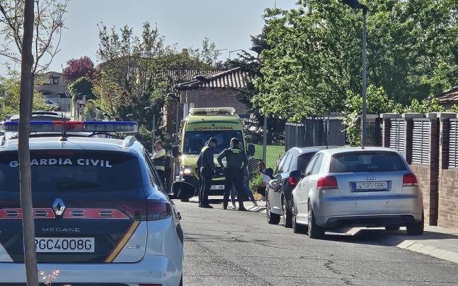 Lugar del suceso en la urbanización Medina Azahara en Chiloheches.