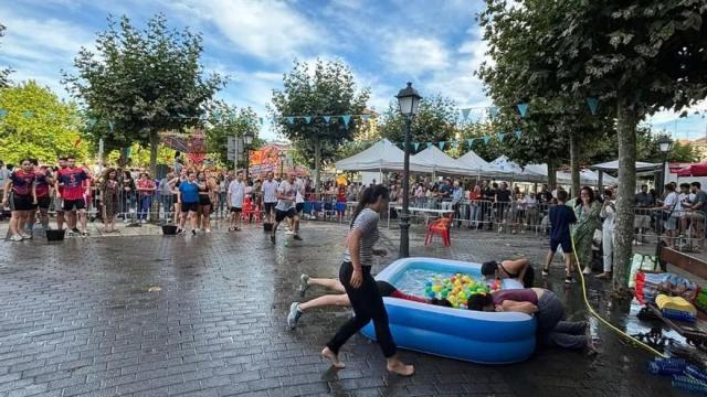 Imagen de las fiestas de Santiago el pasado año