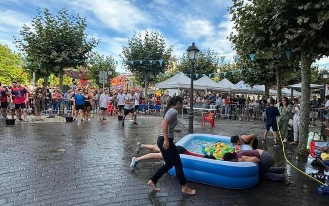 Imagen de las fiestas de Santiago el pasado año