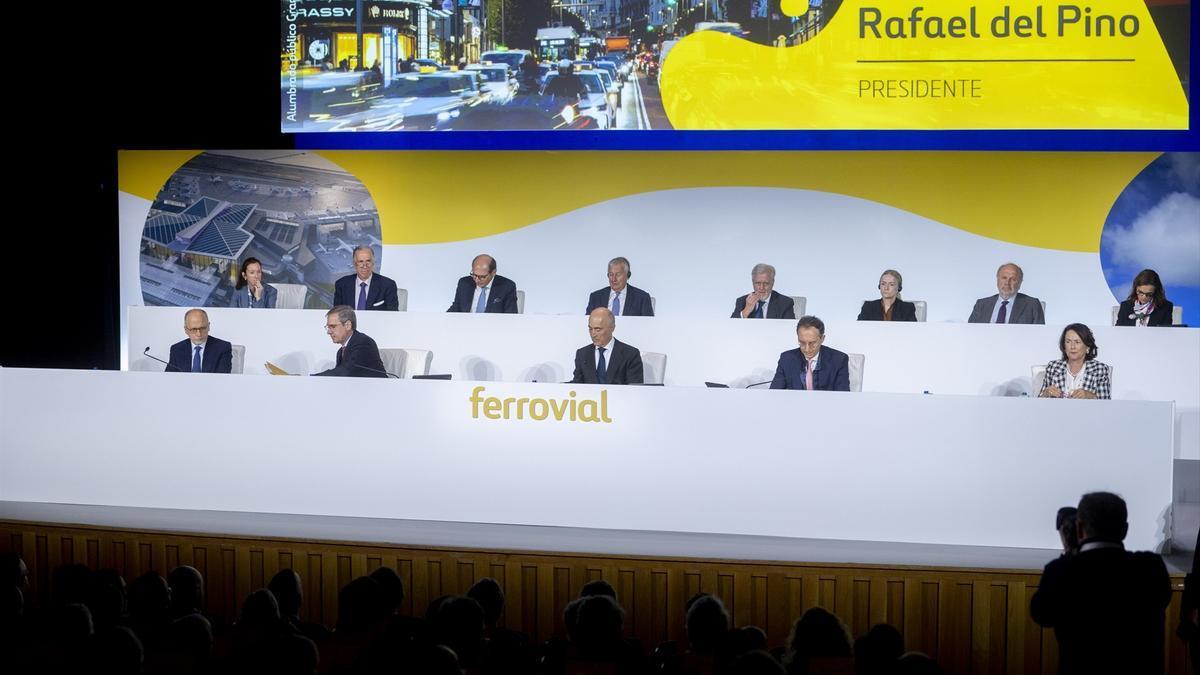 Junta de accionistas de Ferrovial.