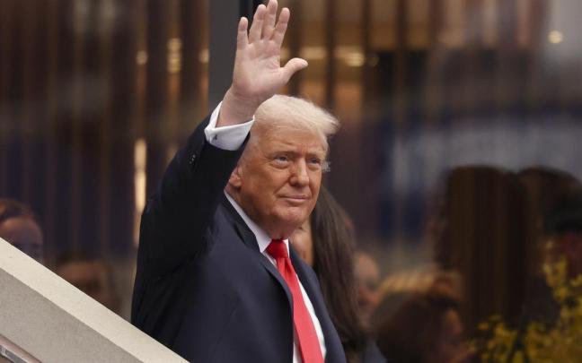 Donald Trump acude a la final del US Open.