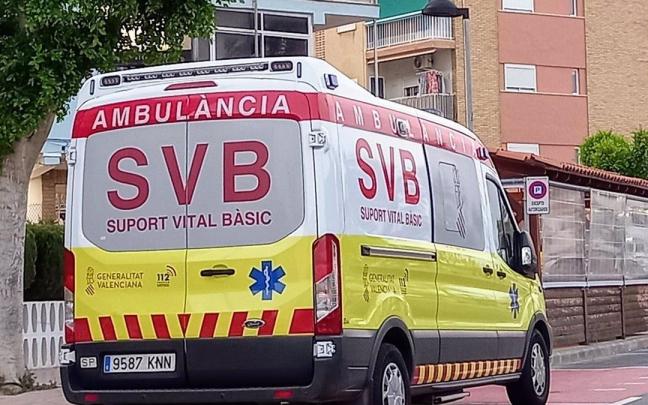 Ambulancia del Samu.