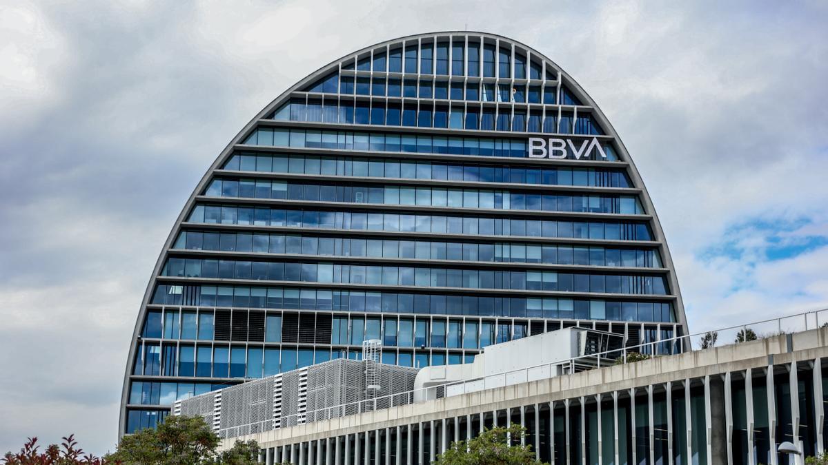 La sede del BBVA en Madrid.