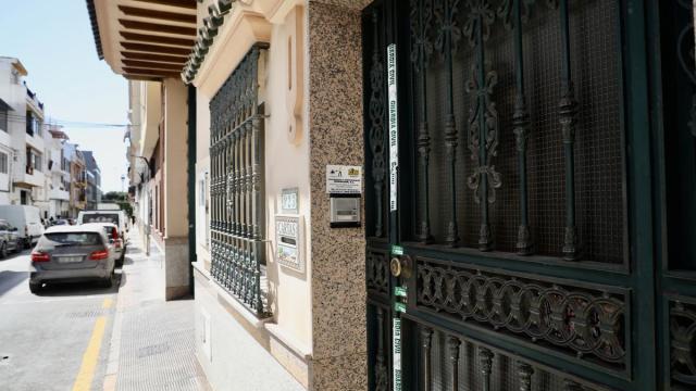 Fachada de la vivienda en la que ocurrieron los hechos.