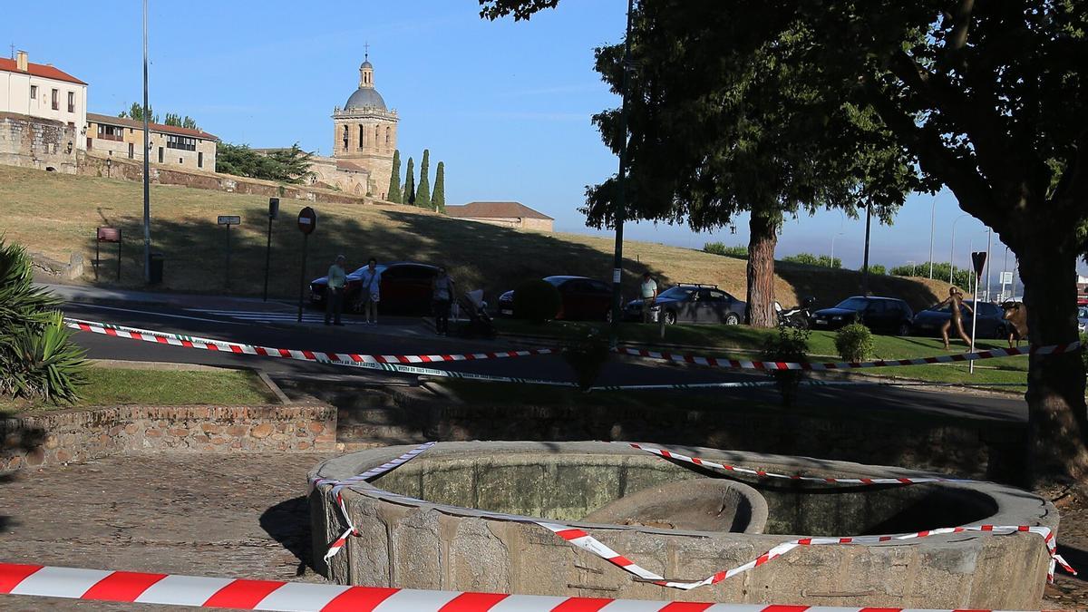 Un menor muerto al derrumbarse una fuente en Ciudad Rodrigo en la celebración del Mundial.