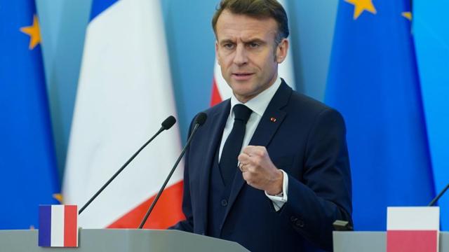 El presidente francés, Emmanuel Macron