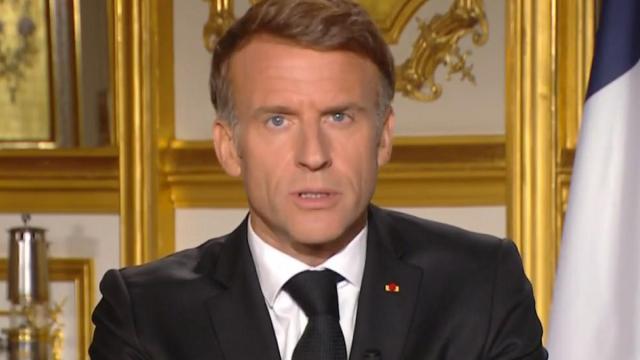 Macron: "No hay lugar para la violencia en nuestra República."