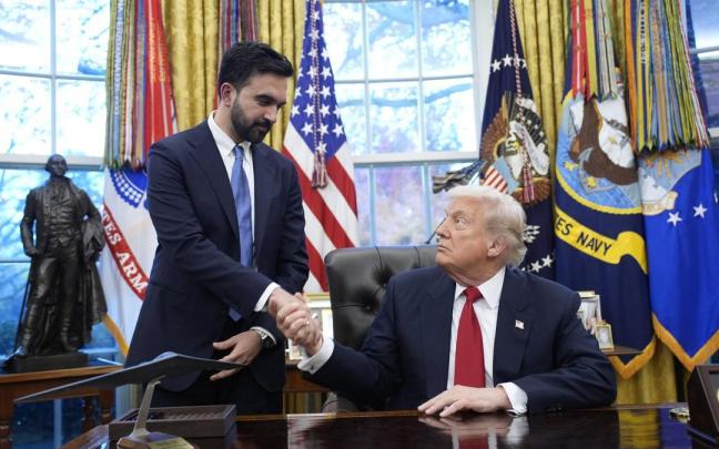 Trump y Mamdani entierran el hacha de guerra y aseguran que trabajarán juntos