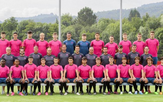 La plantilla del Bilbao Athletic La plantilla del Bilbao Athletic